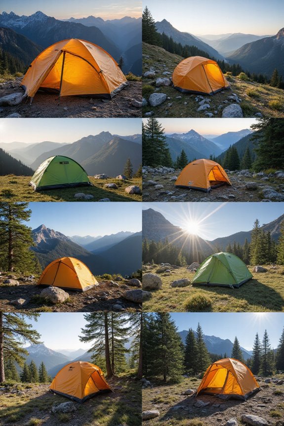 aluminum pole camping tents