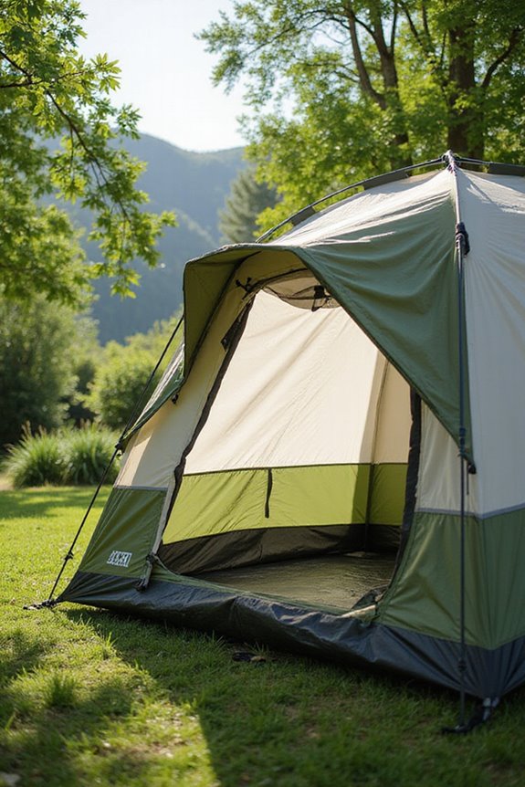 camping tent setup considerations