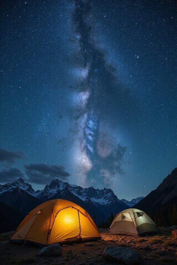 camping tents for stargazing