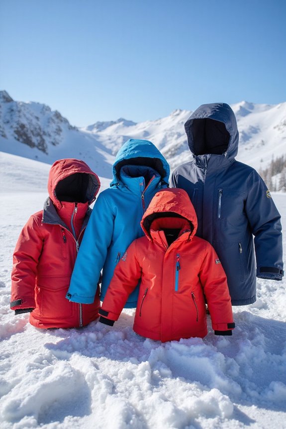 choosing a kids ski jacket