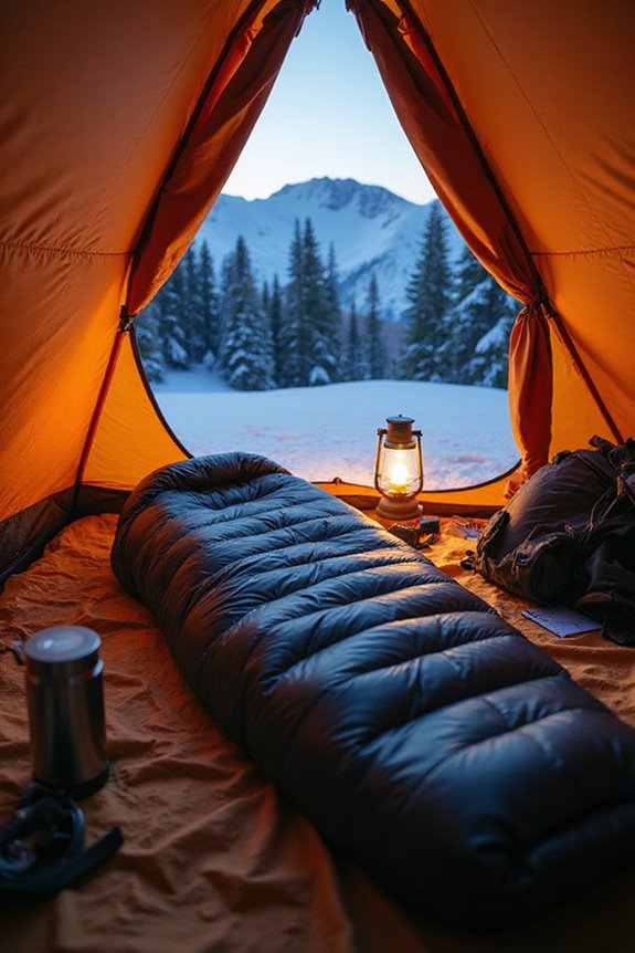 choosing cold weather sleeping bags