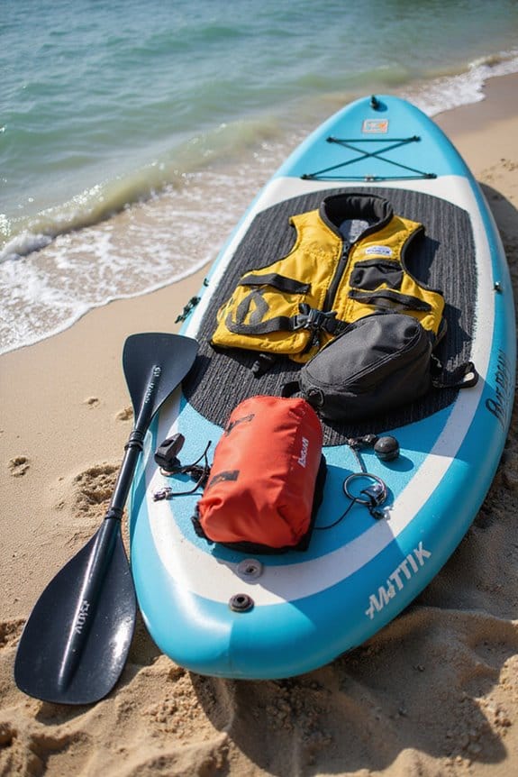 choosing paddleboard accessories wisely