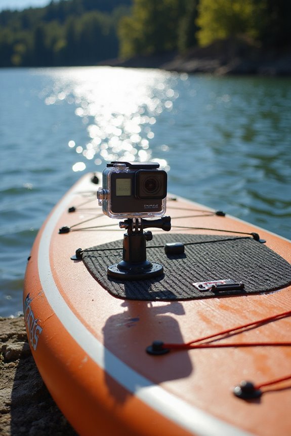 choosing paddleboard camera compatibility