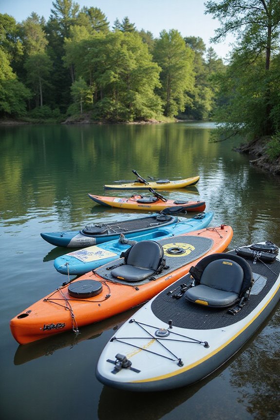 choosing paddleboard kayak conversion