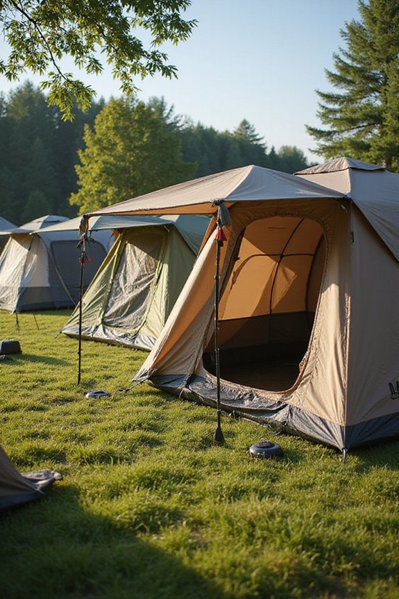 choosing the right tent