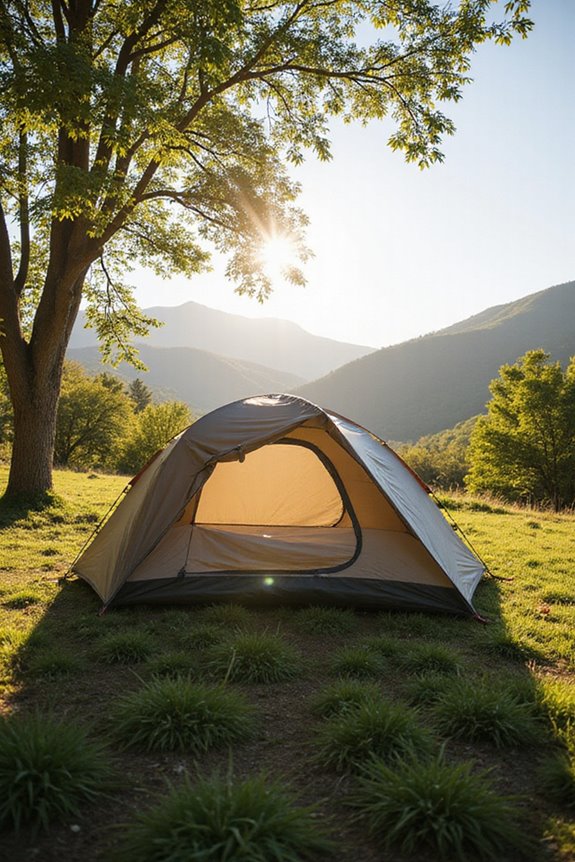 choosing the right tent