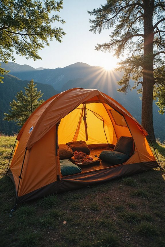 choosing the right tent