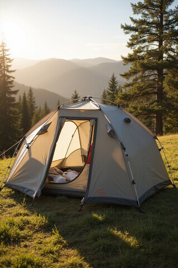choosing wind resistant camping tents