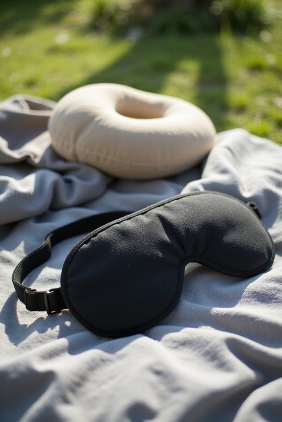 comfort light blocking packable design