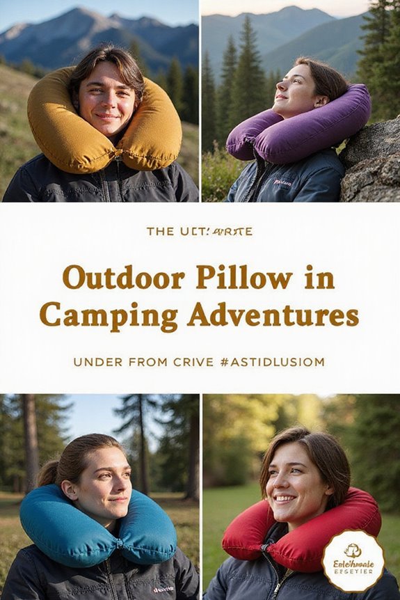 comfortable camping travel pillows