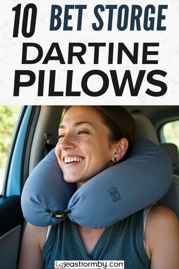 comfortable travel pillows selection