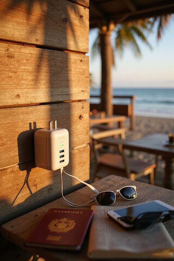 compact user friendly travel adapters