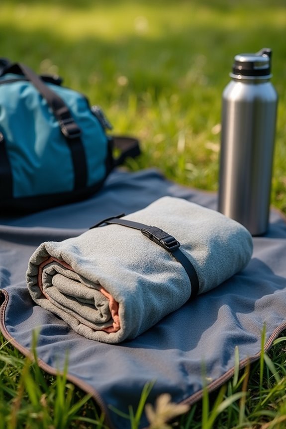 cozy lightweight portable travel blanket