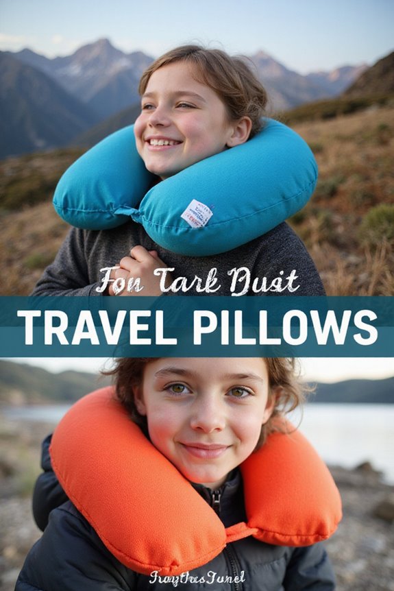 cozy travel pillows for kids