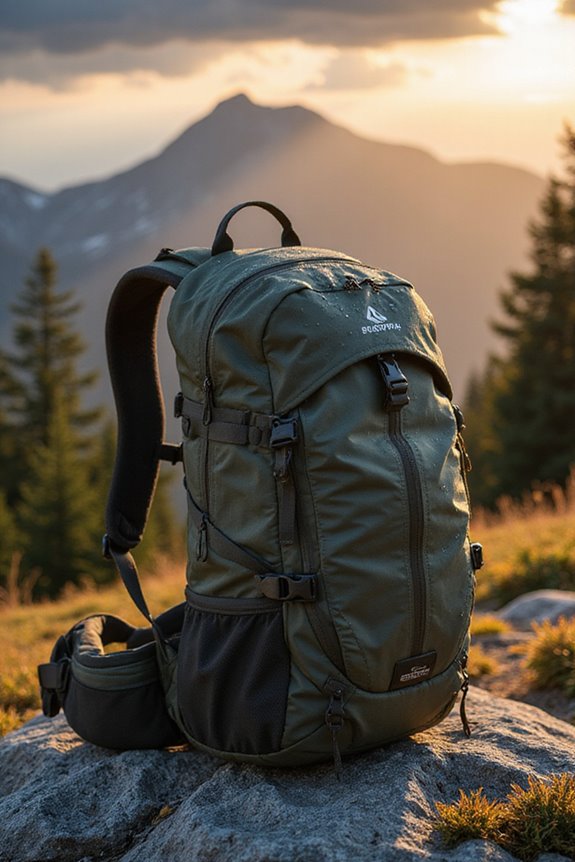 durable weather resistant backpack features