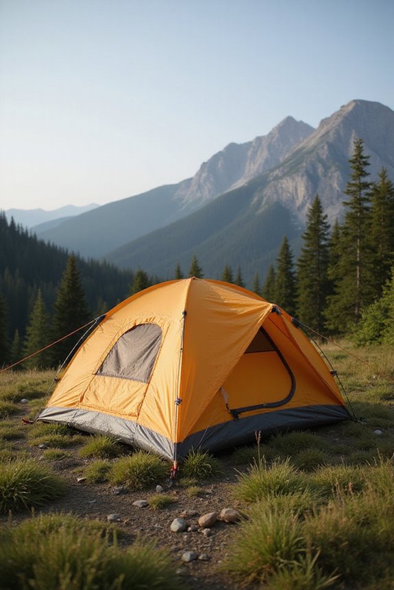 effortless inflatable pole tents