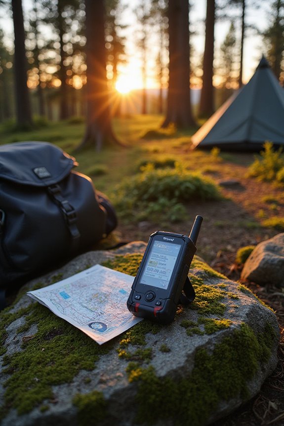 emergency gps communication device