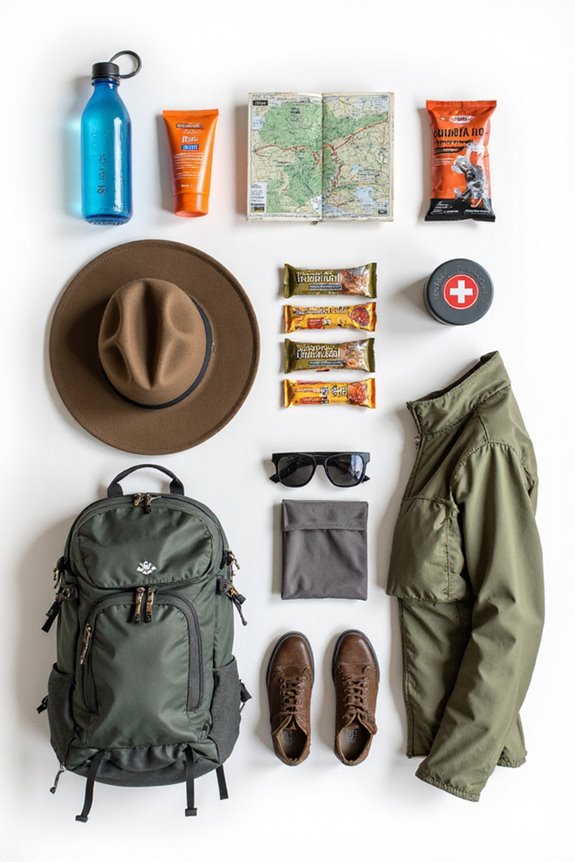essential gear for hiking