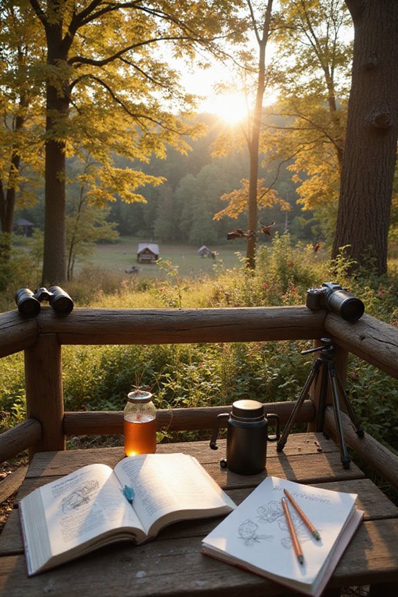 family bonding through birdwatching