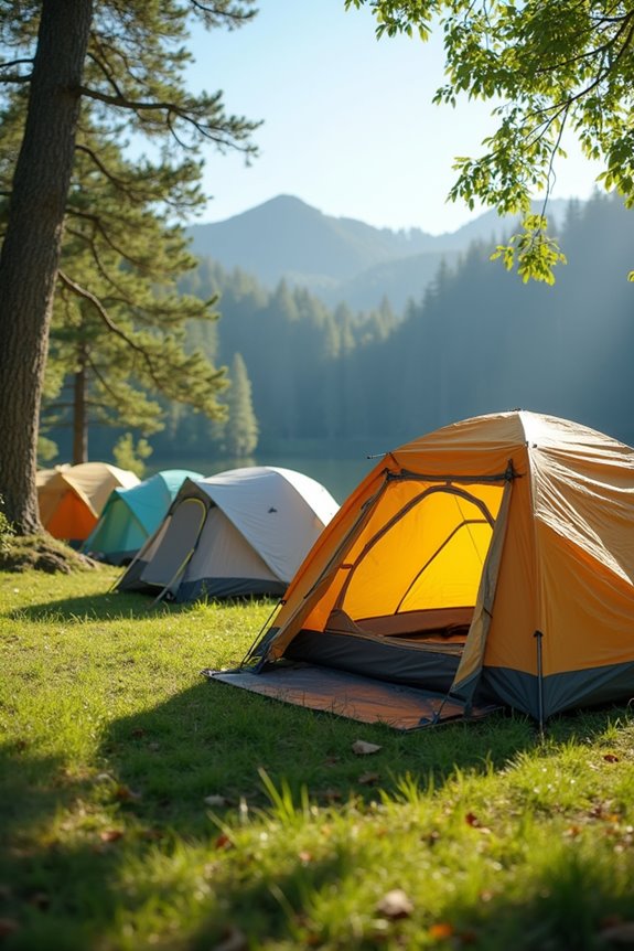 fast setup camping tent