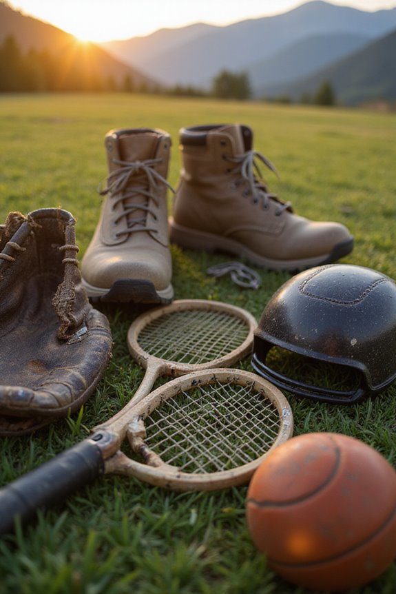 inspect sports gear thoroughly