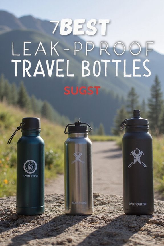 leak proof travel bottles 2025