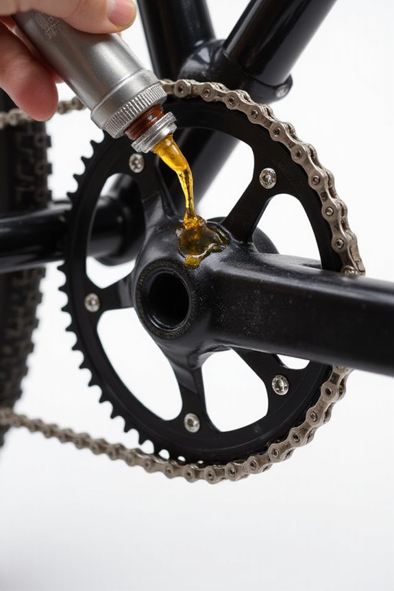lubricate bicycle chain properly