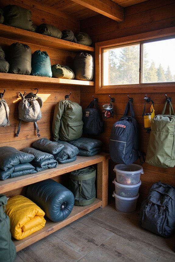 organized camping gear essentials