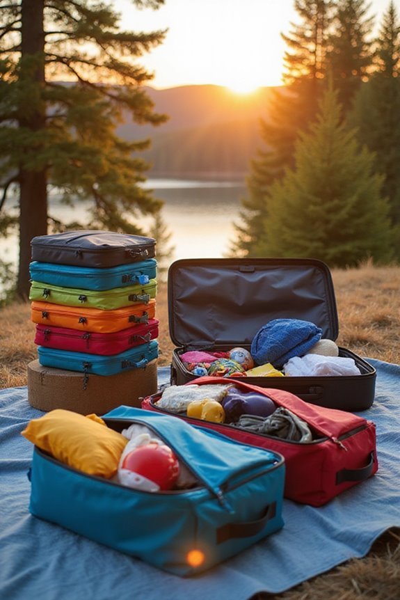 organized family travel essentials