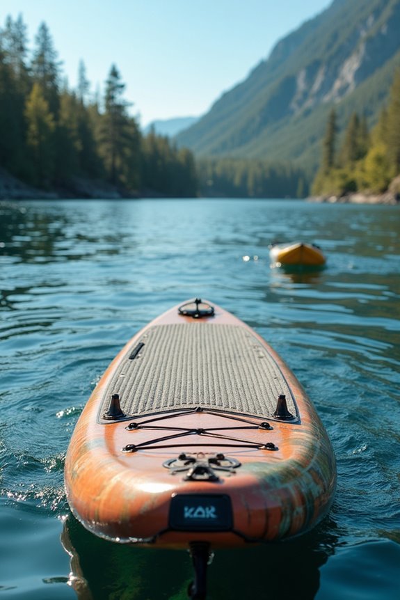 paddleboards with integrated coolers