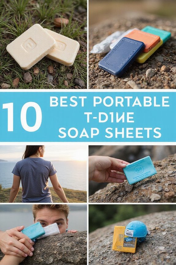 portable soap sheets convenience