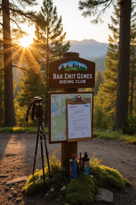 promote hiking club adventures