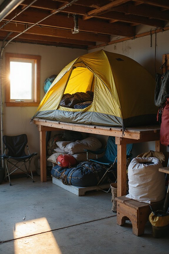 proper tent storage techniques