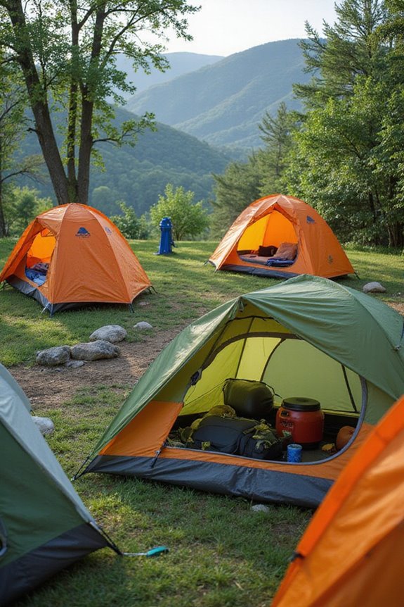 quick setup camping tent