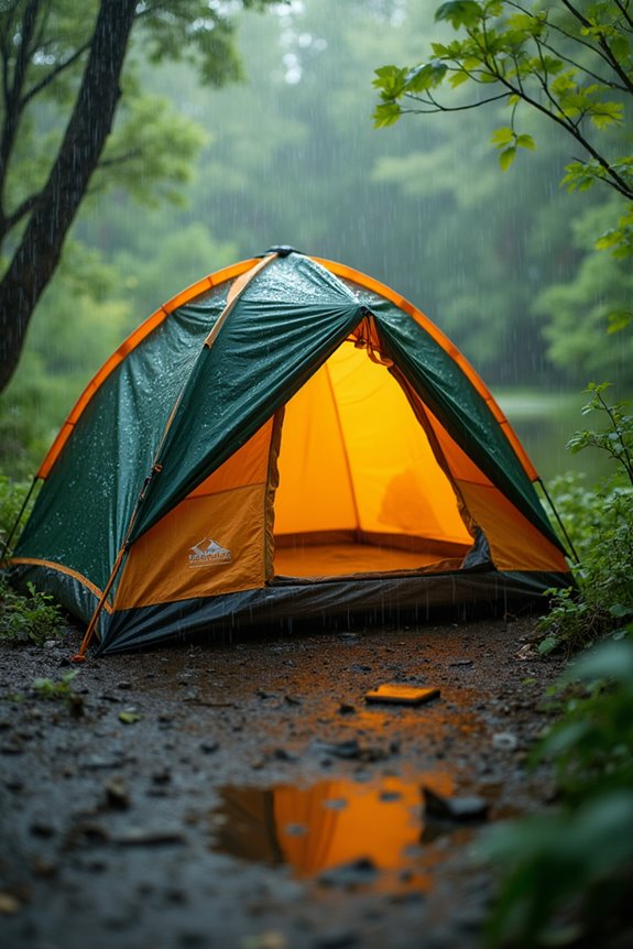 rain ready camping tent essentials