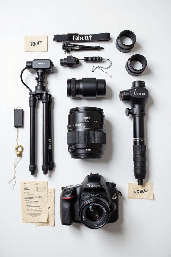 renting versus buying gear