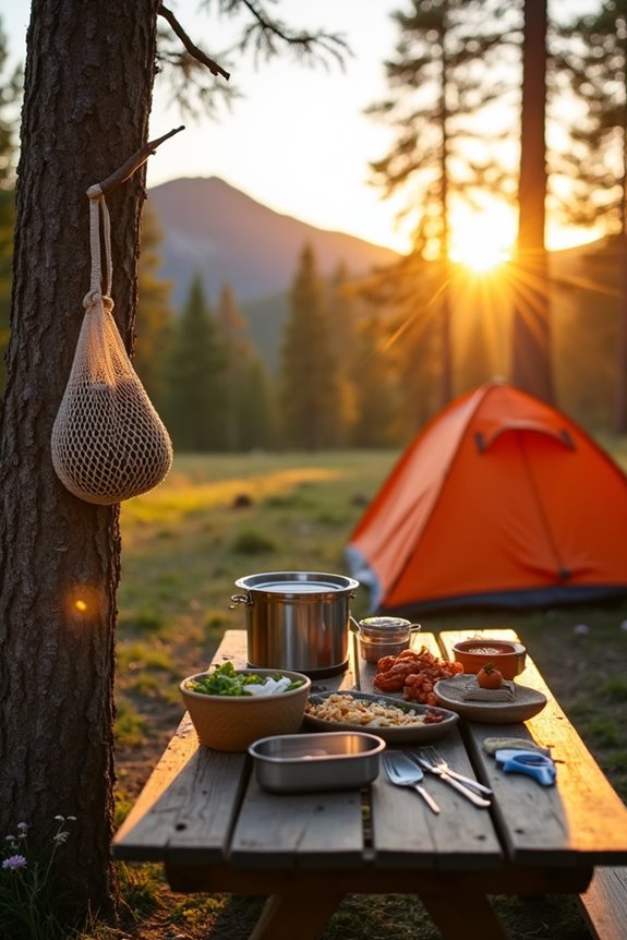 responsible camping waste management