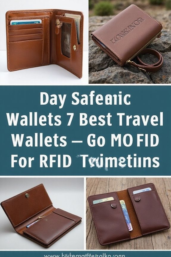 safe and stylish travel wallets