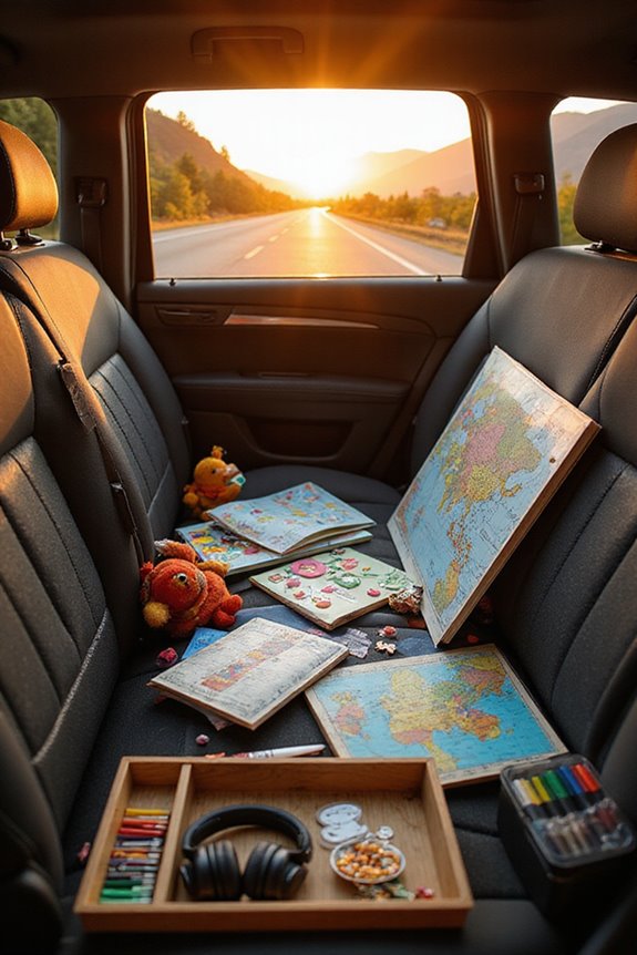 screen free road trip fun