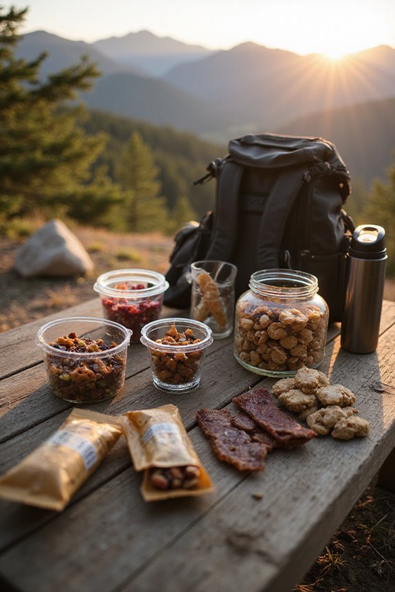 smart hiking snack choices
