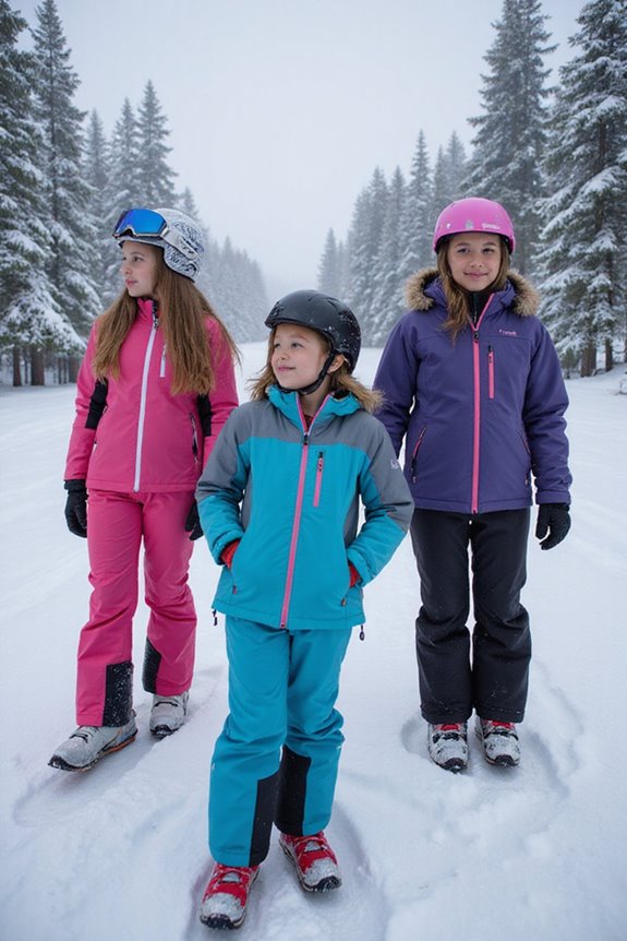 stylish warm ski jackets