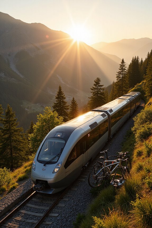 sustainable travel through public transport