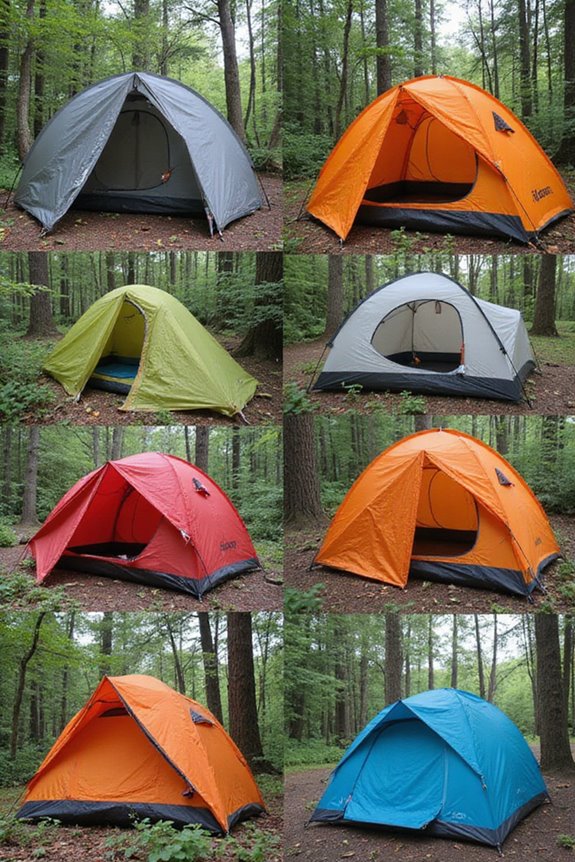 tent selection for backpacking