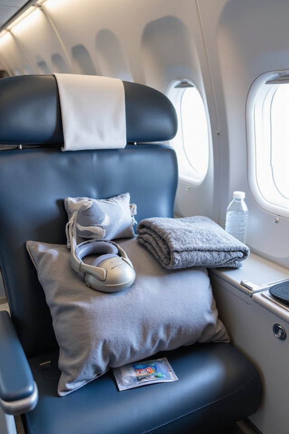 tips for flight comfort