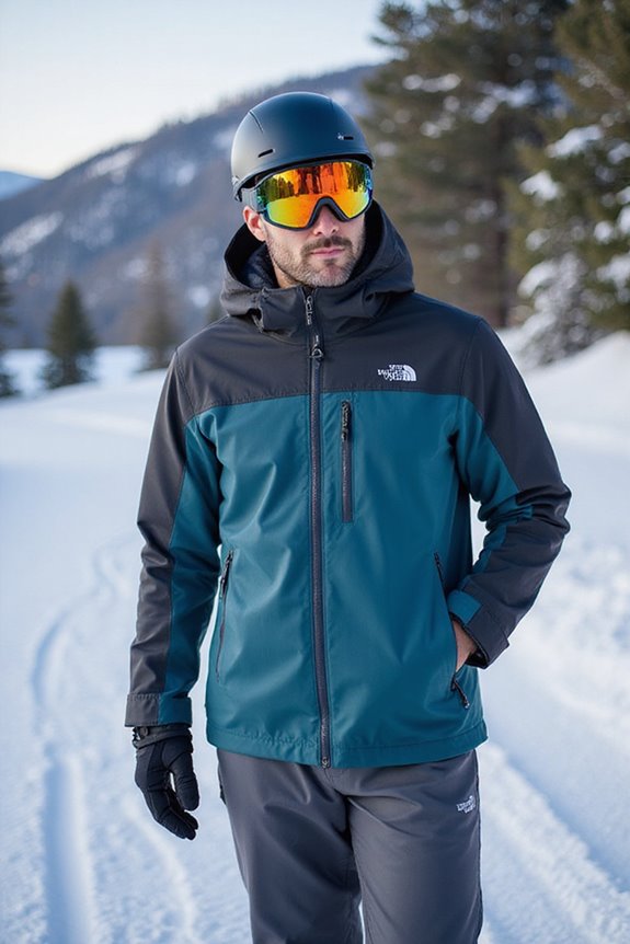 warm and stylish ski jackets