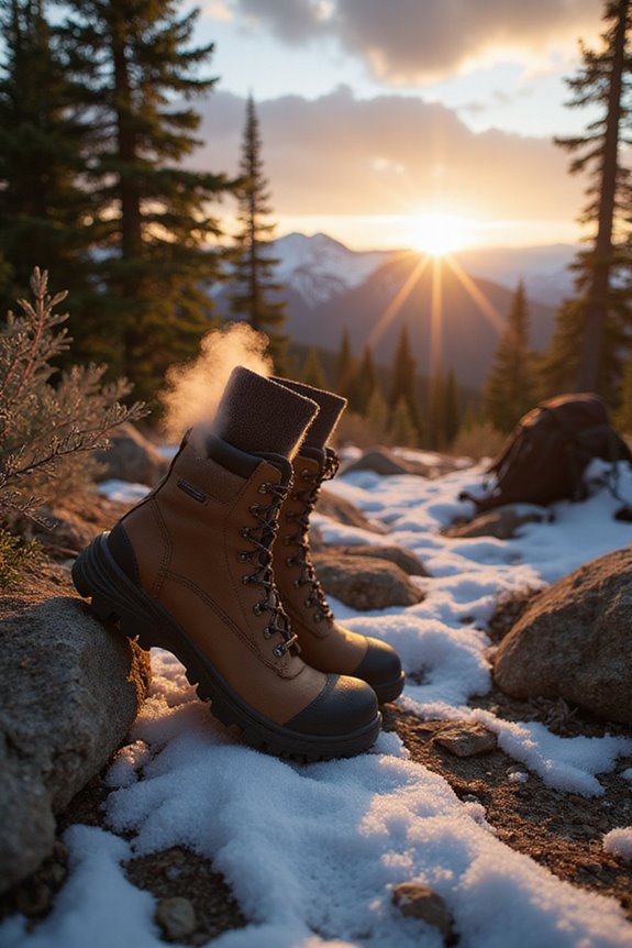 warm cushioned moisture wicking socks
