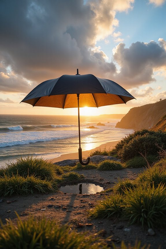 windproof umbrella ensures reliability